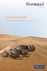 cover image for Kromasil EternityXT prep family - long-life stationary phases for prep HPLC