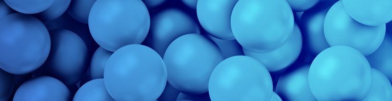 synthetic image of particles